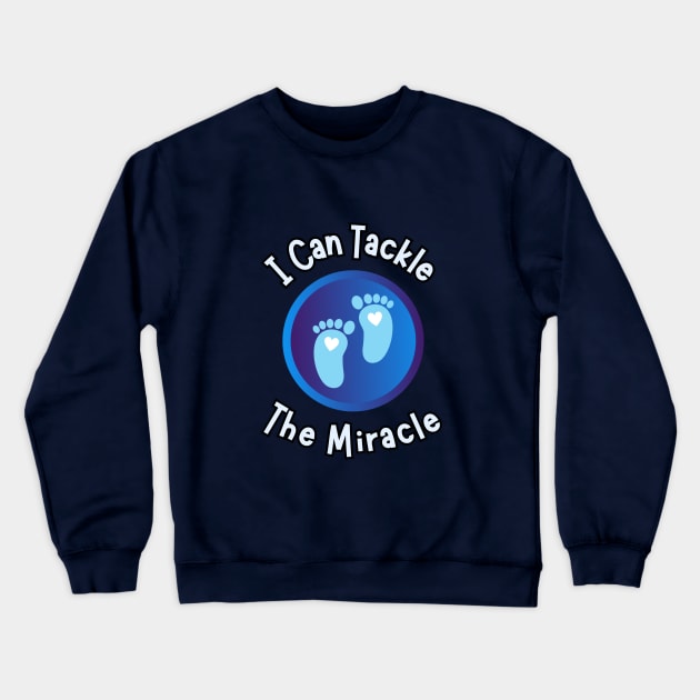 Embracing Parenthood: Tackling the Miracle Crewneck Sweatshirt by DaShirtXpert